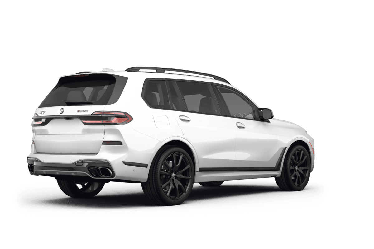 BMW X7  - Back view BMW X7  - Back view