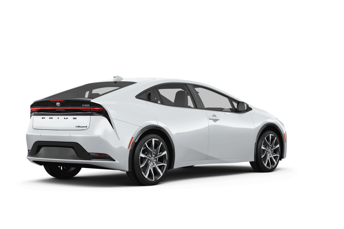 Toyota Prius Plug-in Hybrid  - Back view Toyota Prius Plug-in Hybrid  - Back view